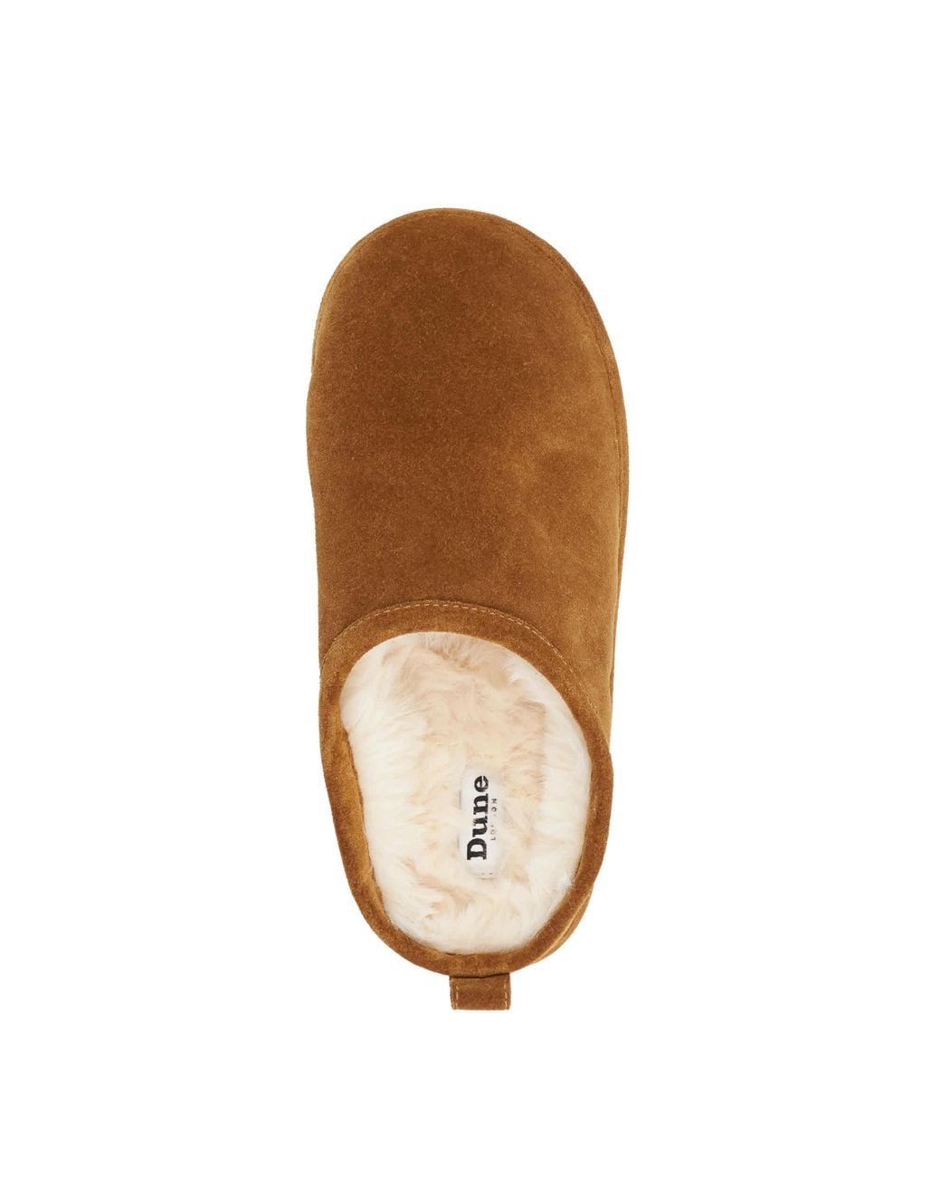 Dune Brown Warmth Faux Shearling-Lined Slippers