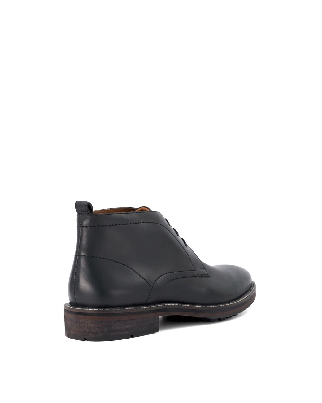 Dune Black Charleys Chukka Boots for men
