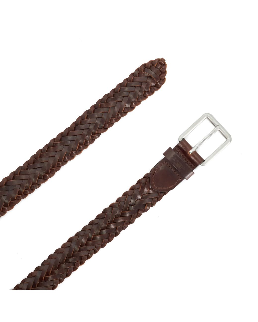 Dune Brown Oxlet Woven Belt for men