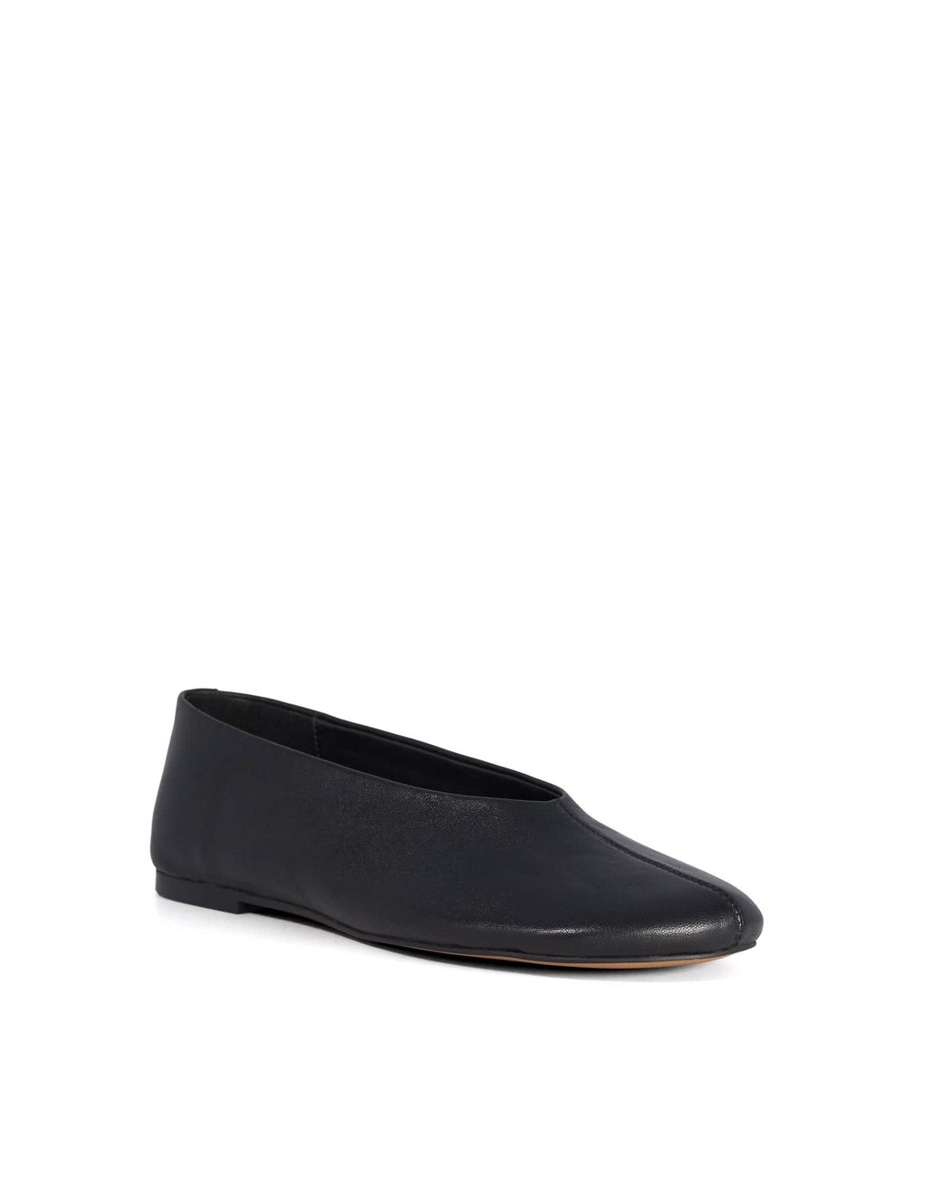 Dune Blue Highway Round-Toe Ballet Flats