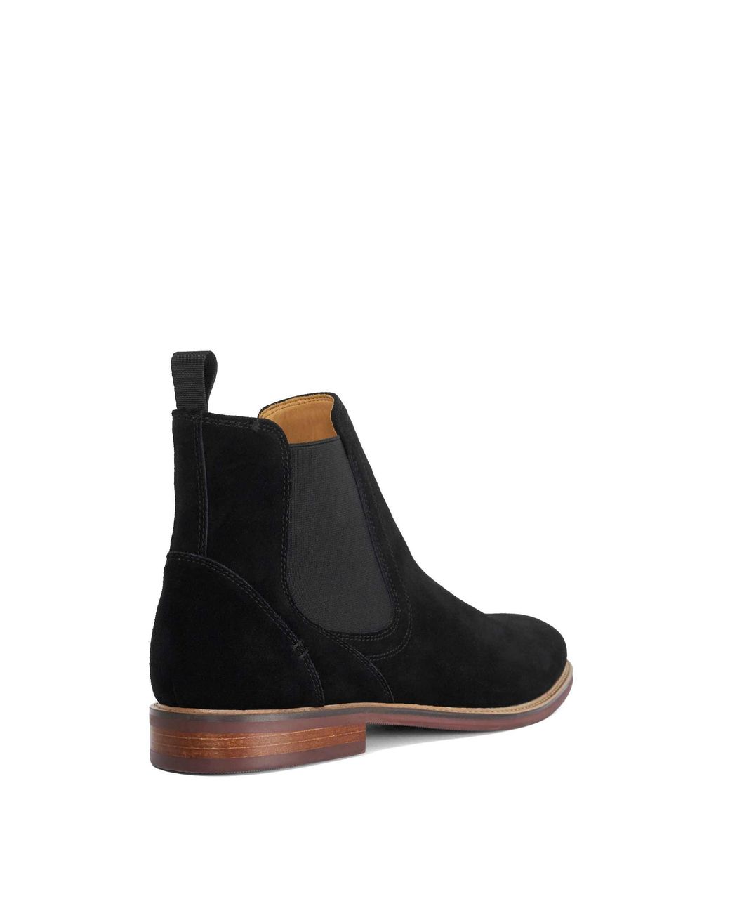 Dune Black Mckinley Formal Leather Chelsea Boots for men