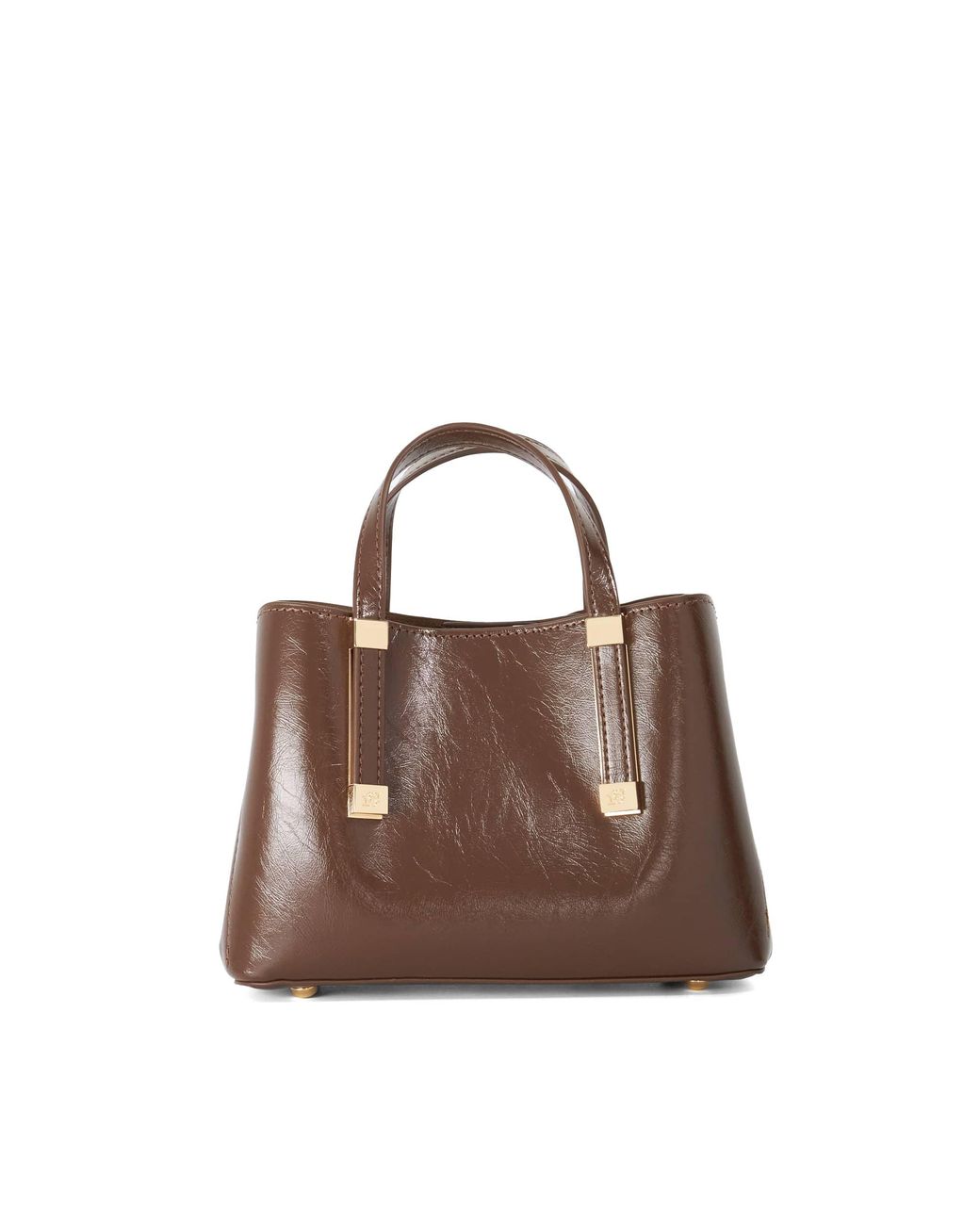 Dune Brown Dinkydorry P Textured Tote Bag