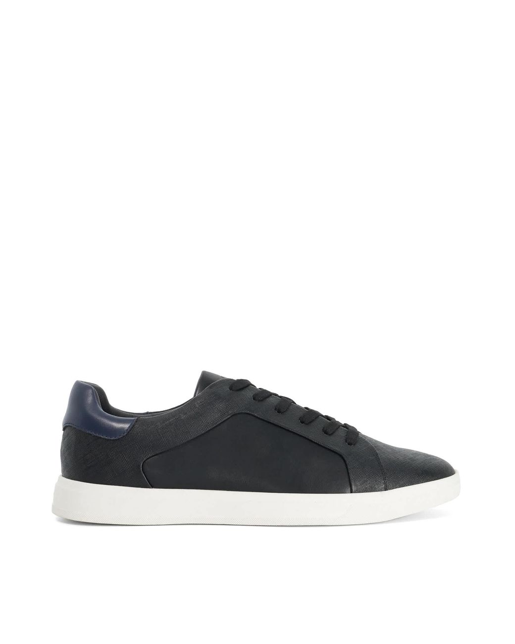 Dune Blue Traces Lace-Up Trainers for men
