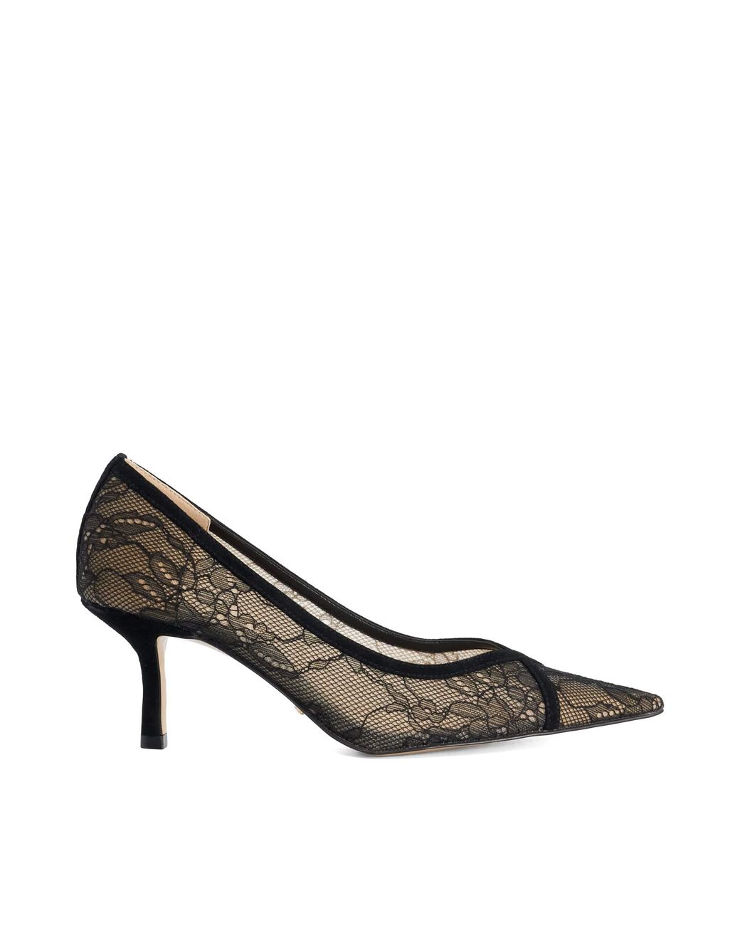 Dune Metallic Ascend Pointed-Toe Court Shoes