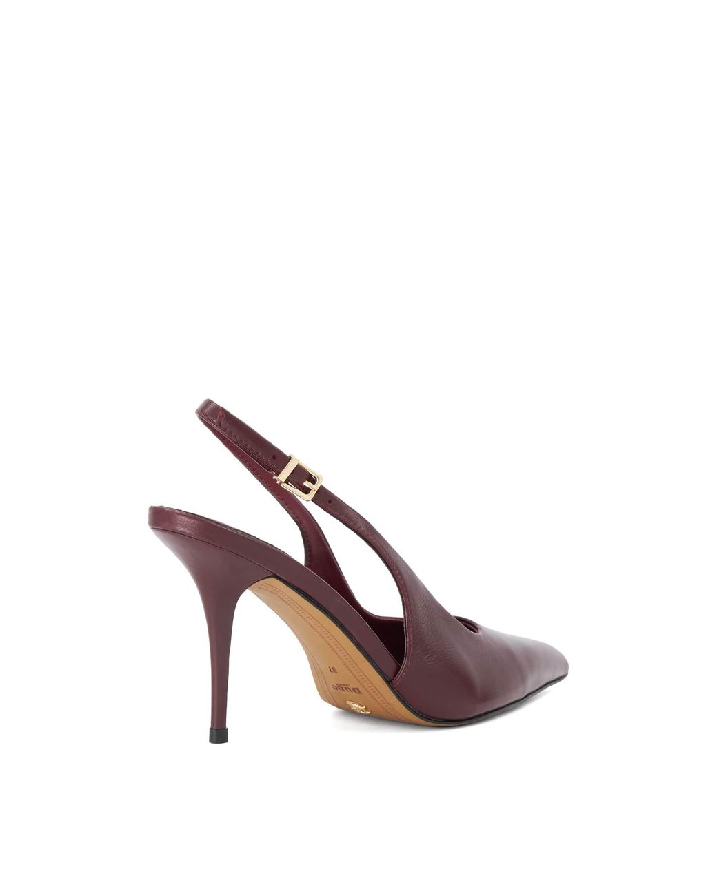 Dune Purple Cai Slingback Court Shoes