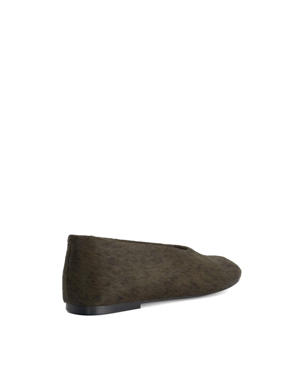Dune Black Highway Round-Toe Ballet Flats