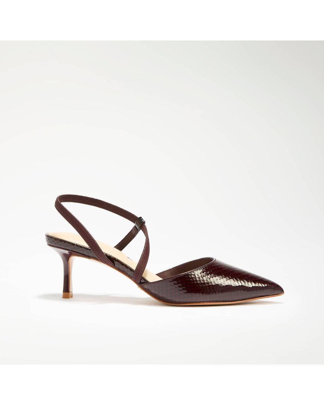 Dune Brown Charming Embellished Court Shoes