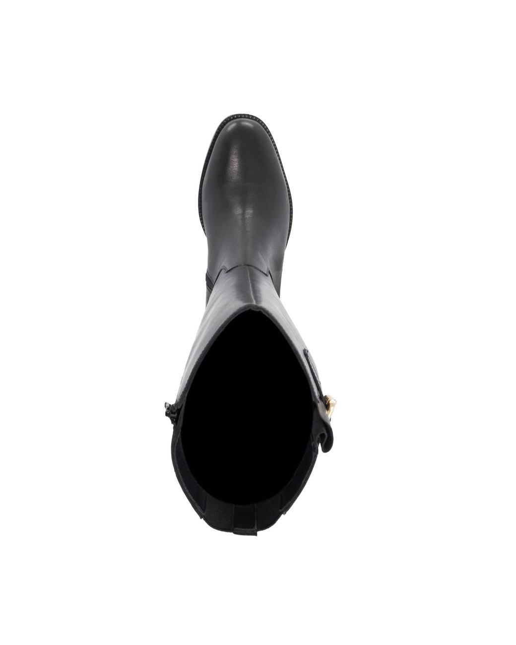 Dune Black Wf Tali Buckle-Detail Knee-High Boots