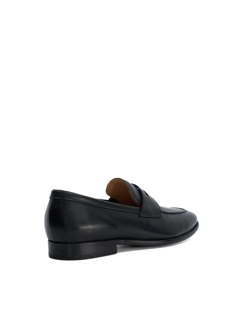 Dune Black Salford Slip-On Penny Loafers for men