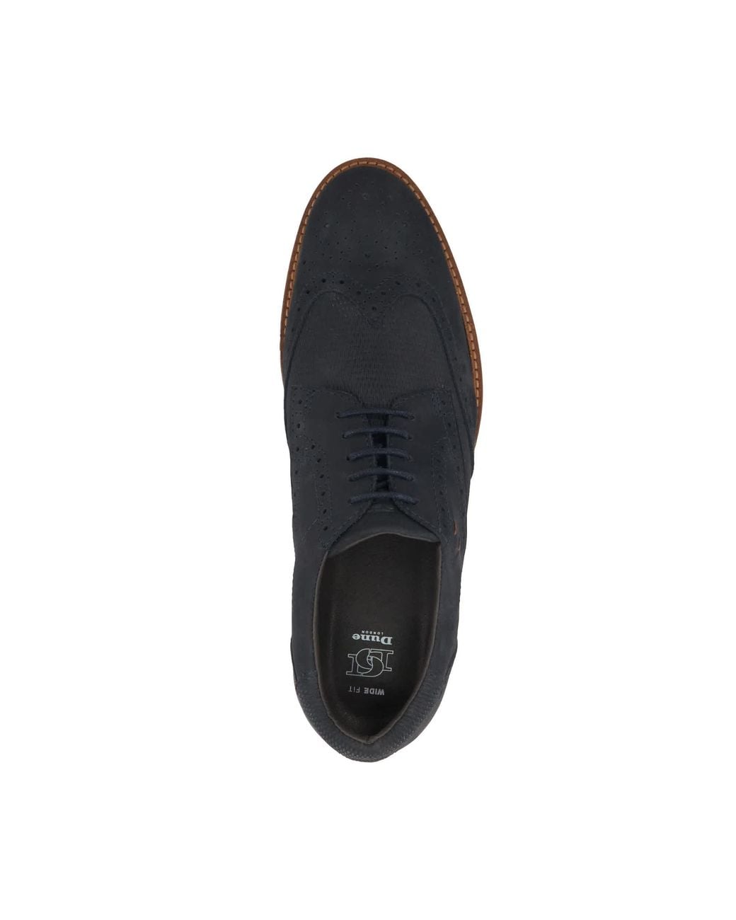 Dune Blue Barkings Lace-Up Hybrid Shoes for men