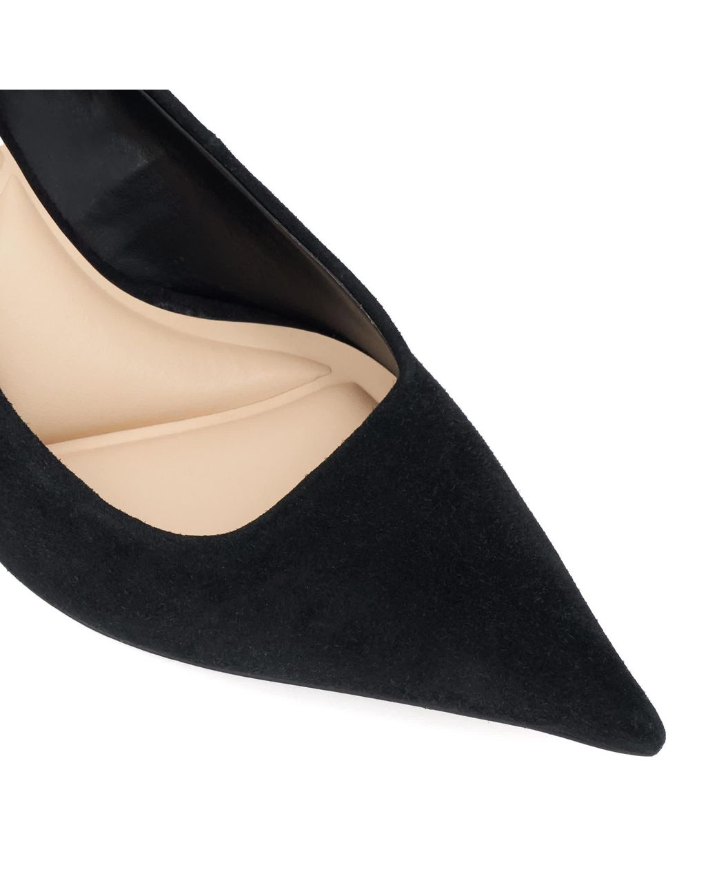 Dune Black Affirming Stiletto-Heel Court Shoes