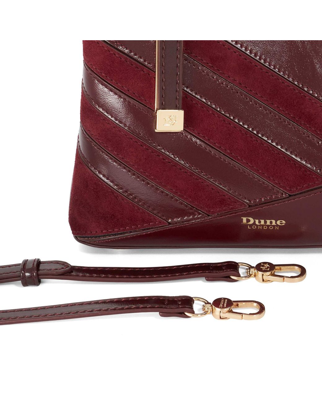 Dune Purple Dinkydorry Textured Tote Bag