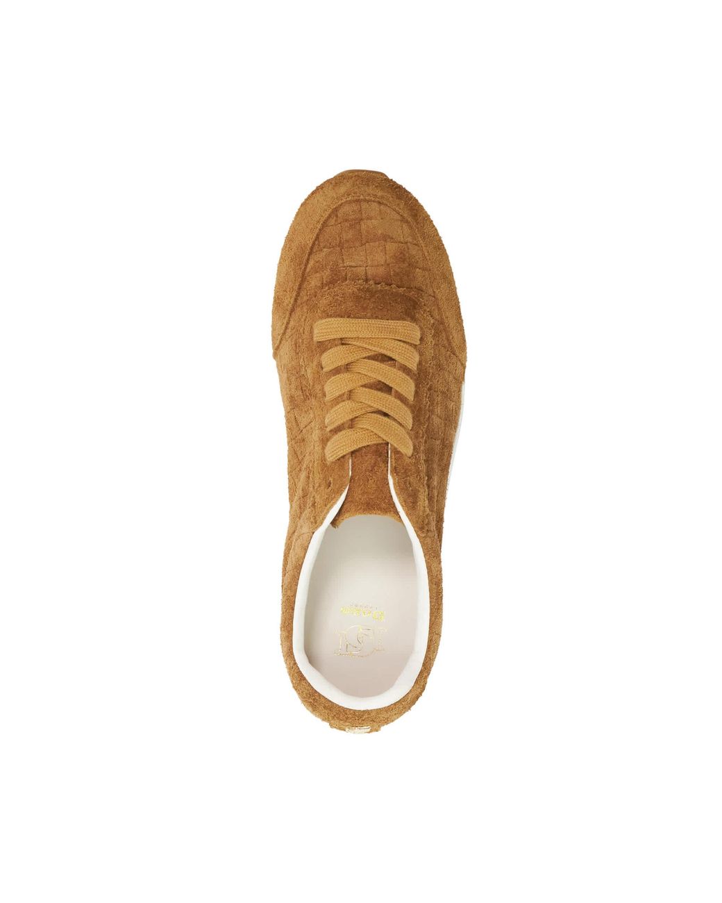 Dune Brown Elora Lace-Up Low-Top Trainers