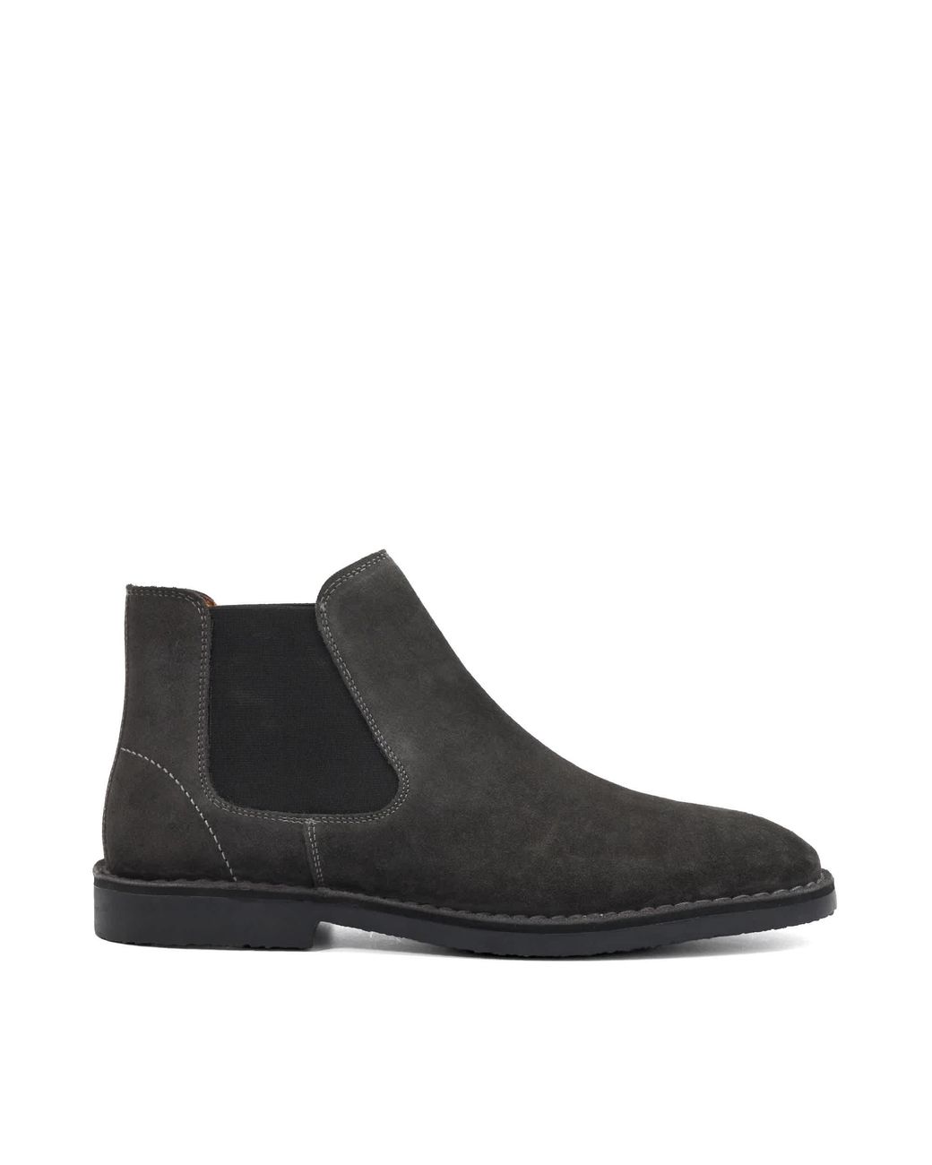 Dune Black Cashy Slip-On Chelsea Boots for men