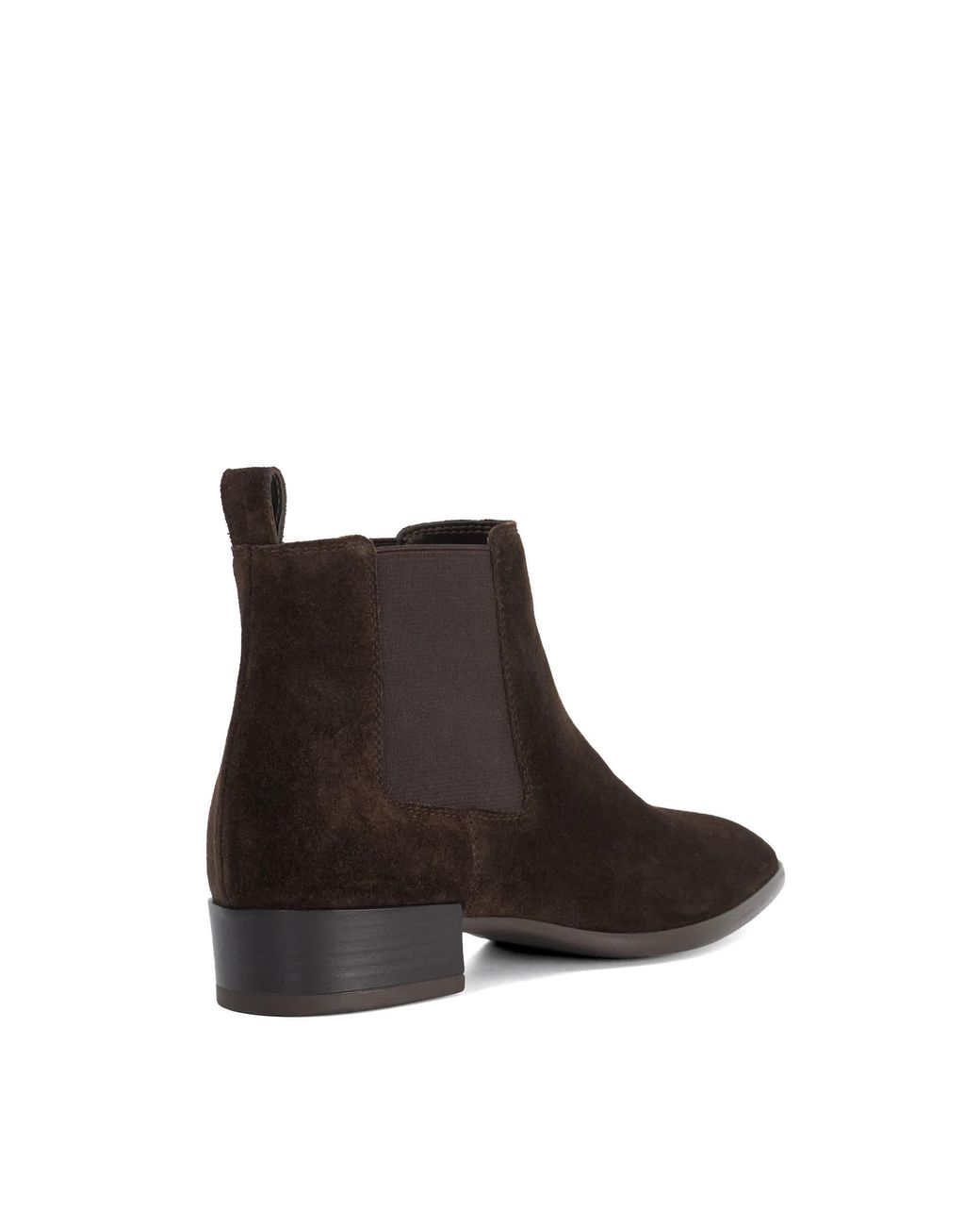 Dune Brown Pinni Slip-On Ankle Boots