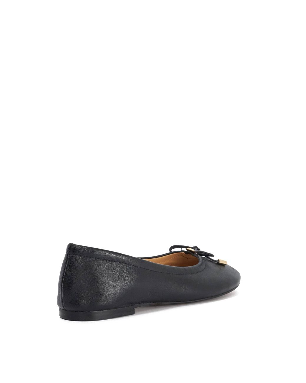 Dune Blue Hali Cut Out Ballet Flats