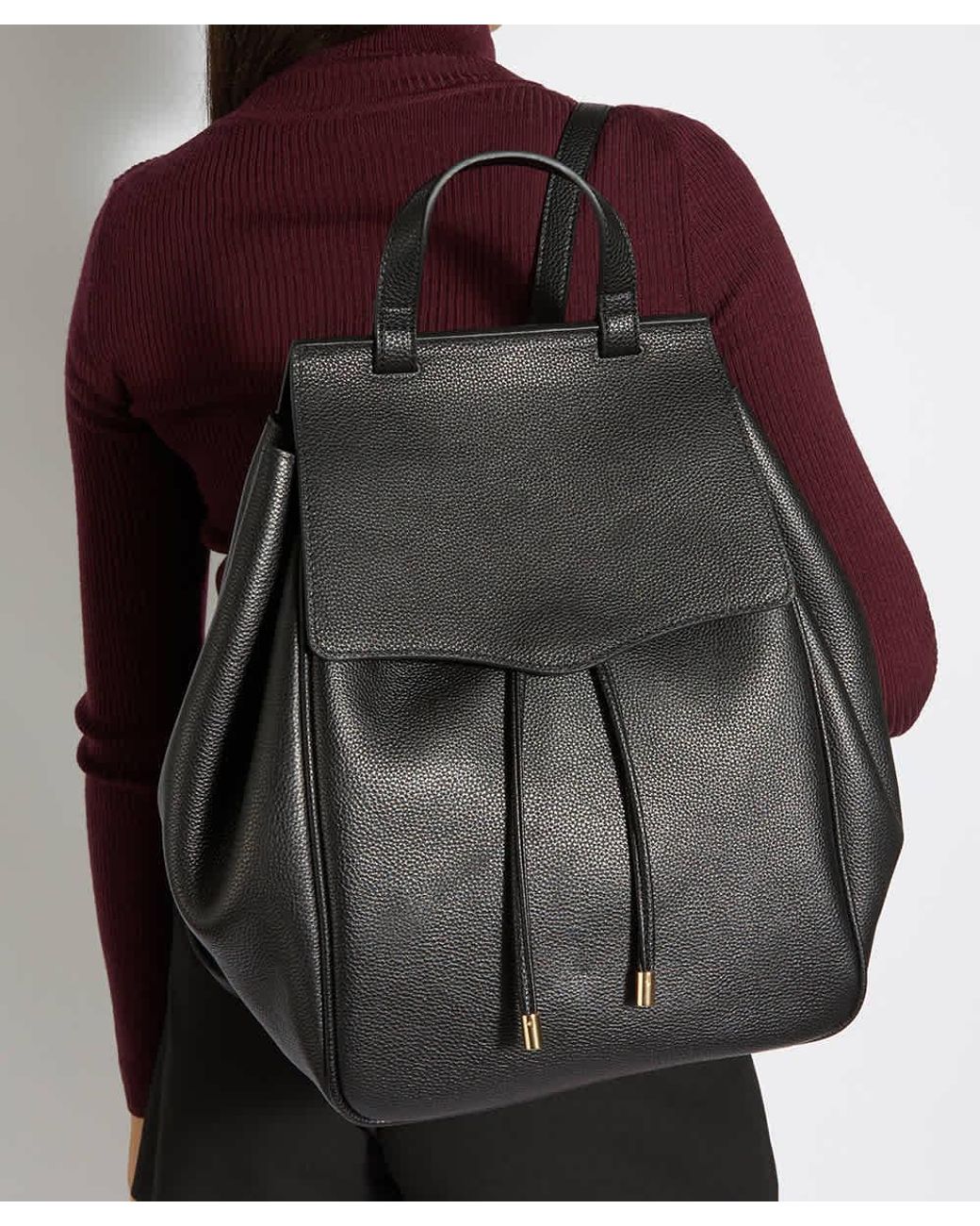 Dune Black Dexterity L Drawstring Backpack