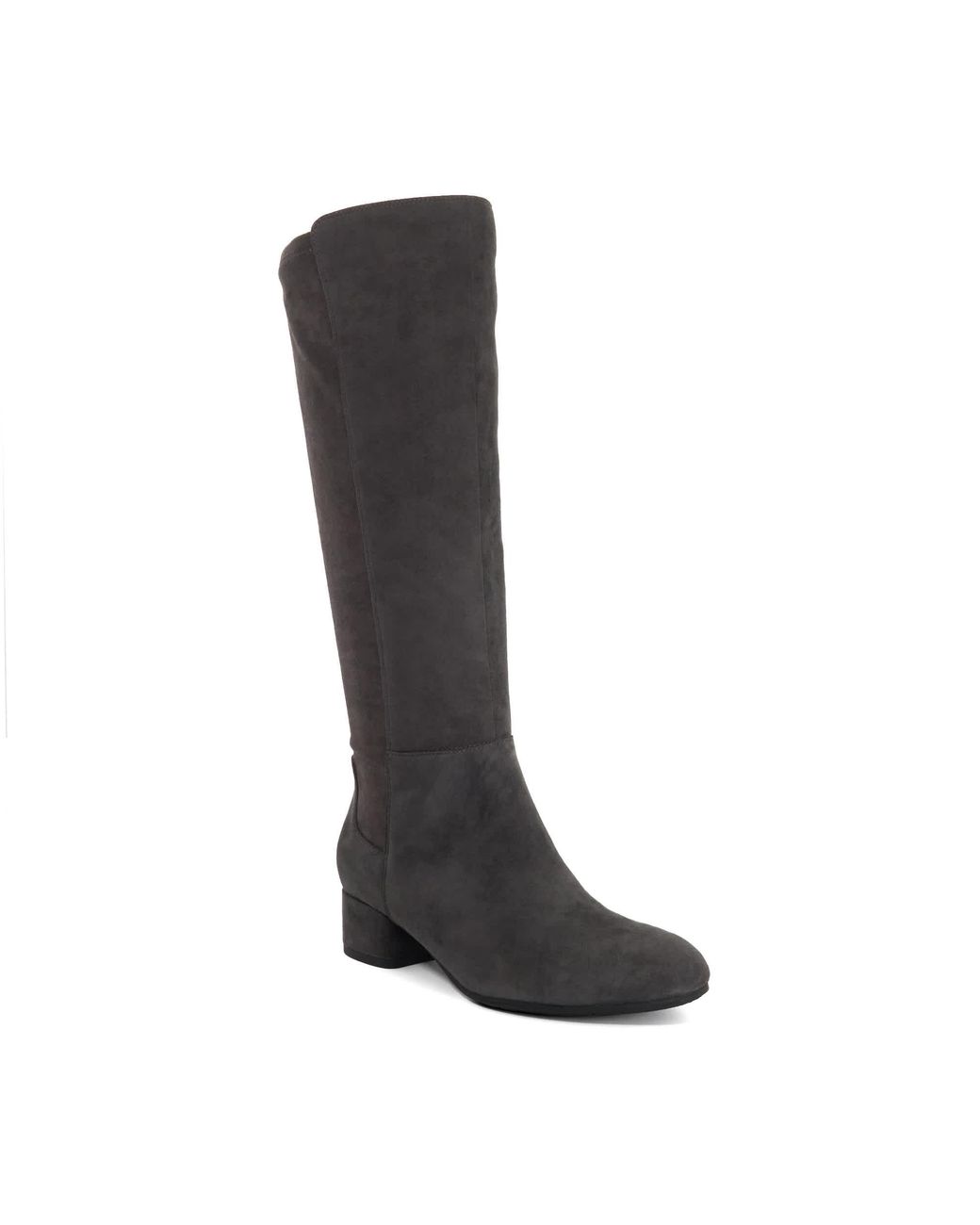 Dune Black Wf Tayla Wide Fit Stretch Knee-High Boots