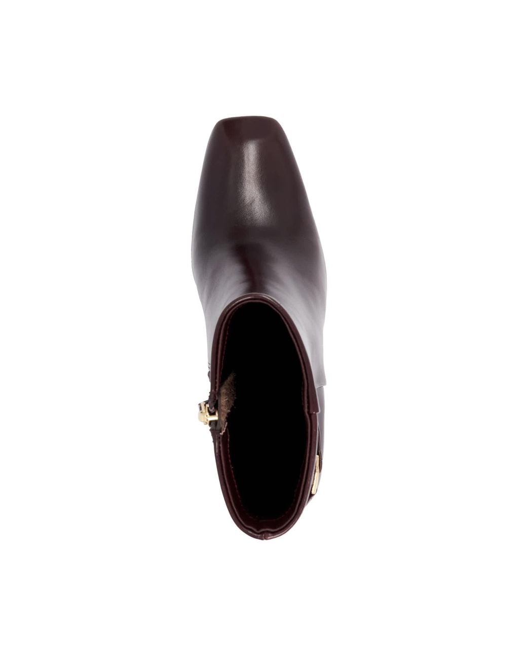 Dune Brown Onora Heeled Ankle Boots