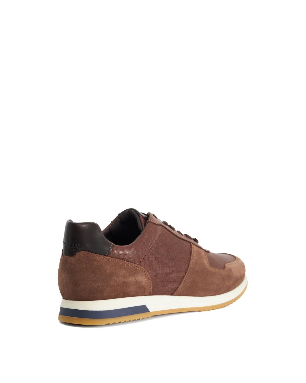 Dune Brown Wf Trusting Lace-Up Low-Top Trainers for men