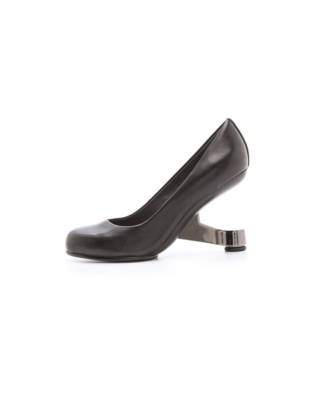 United Nude Eamz Invisible Heel Pumps in Black | Lyst United Nude Eamz Invisible Heel Pumps in Black | Lyst