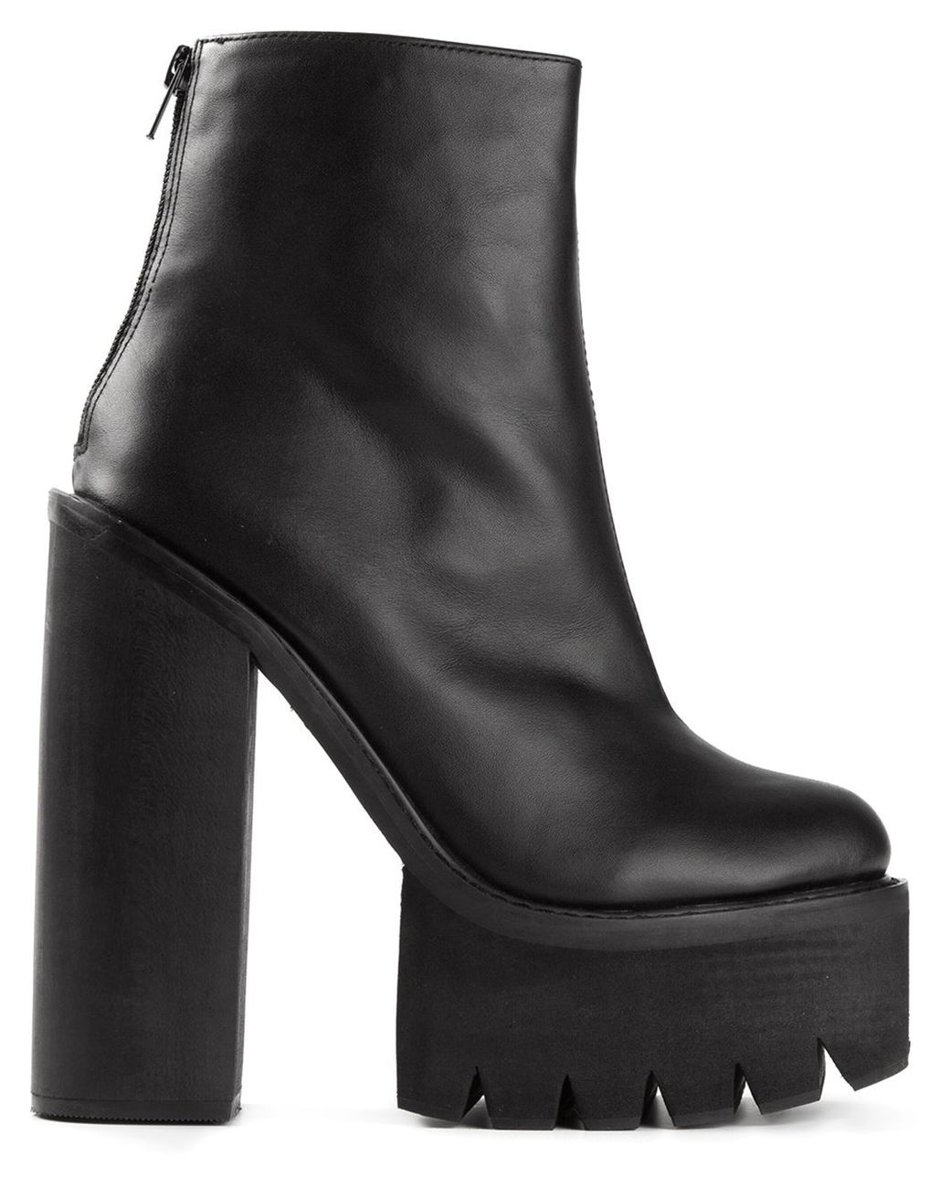 Jeffrey Campbell Mulder Platform Boots in Black Lyst