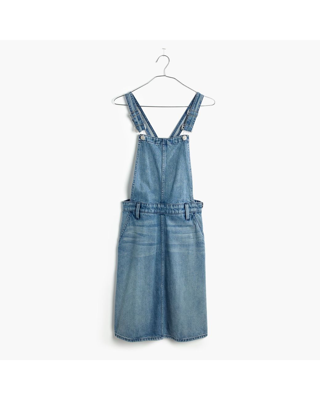 Madewell Denim Jumper Dress in Blue | Lyst