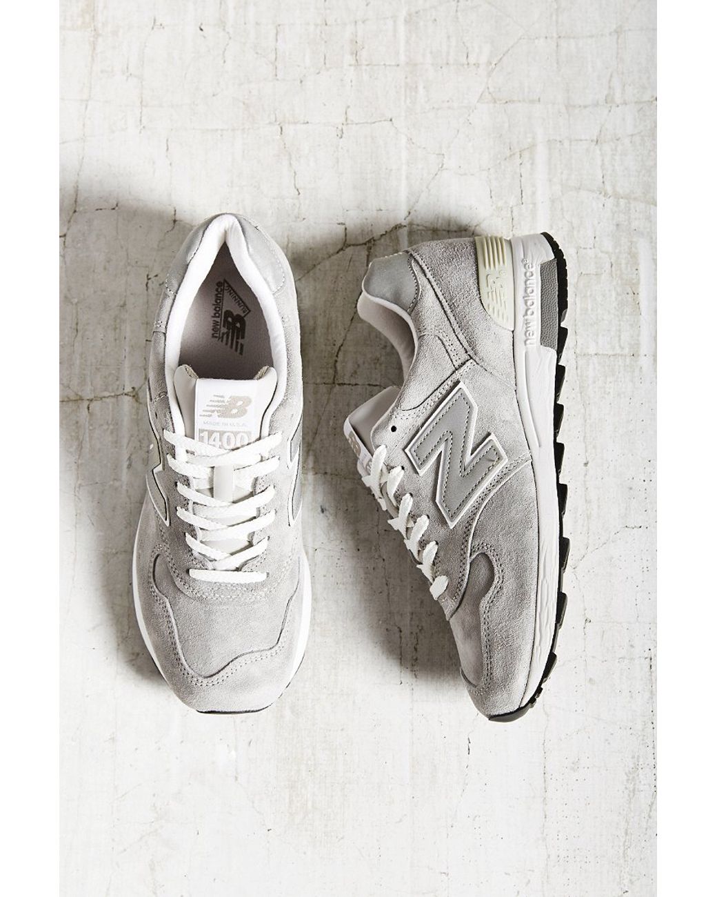 New Balance Made In Usa 1400 Connoisseur Running Sneaker in Grey (Gray) |  Lyst