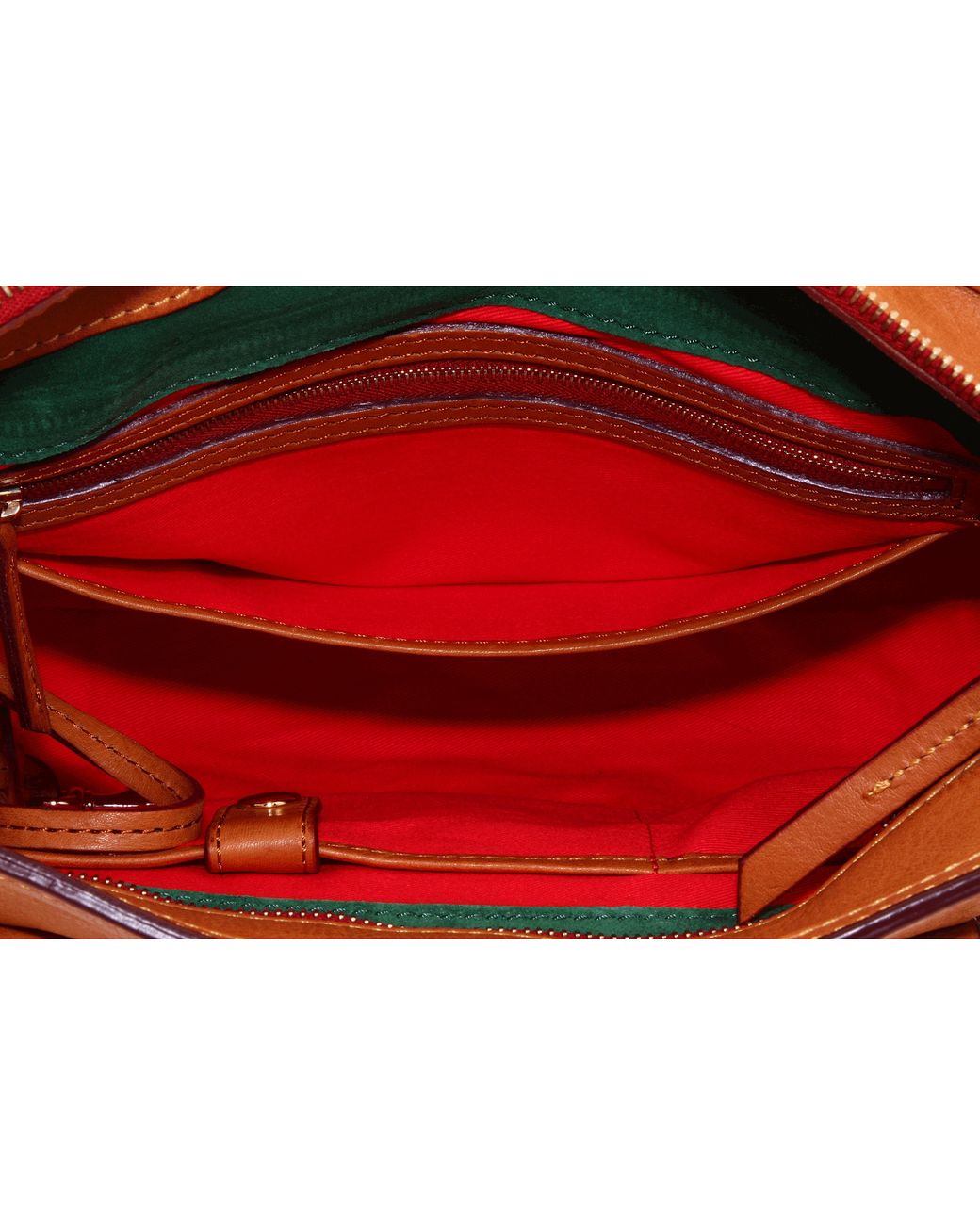 Dooney & Bourke Florentine Vachetta Medium Pocket Satchel in Green