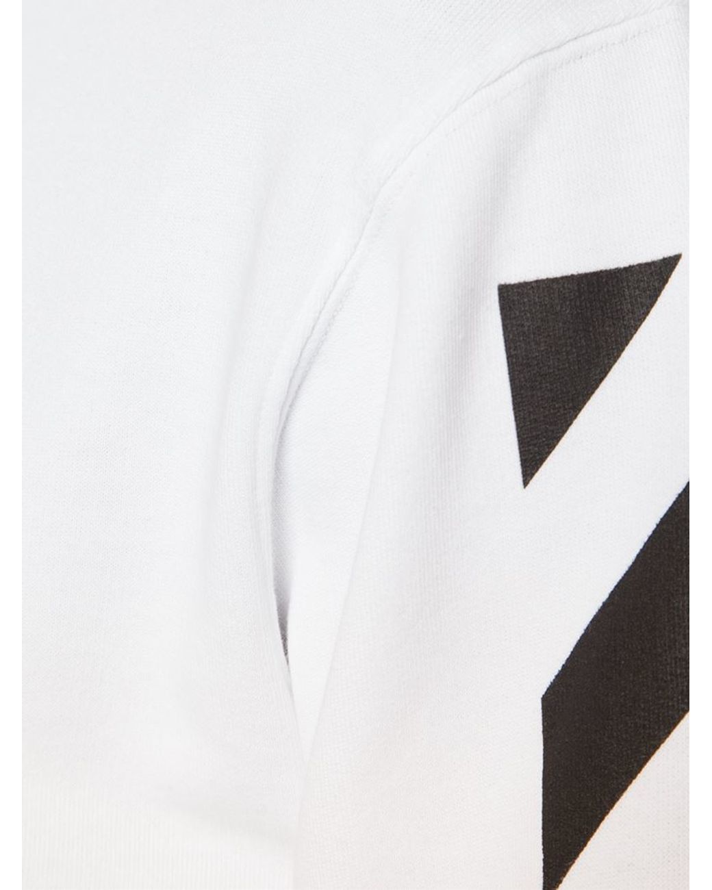 Off white hoodie bluza virgil abloh striped panel on sale
