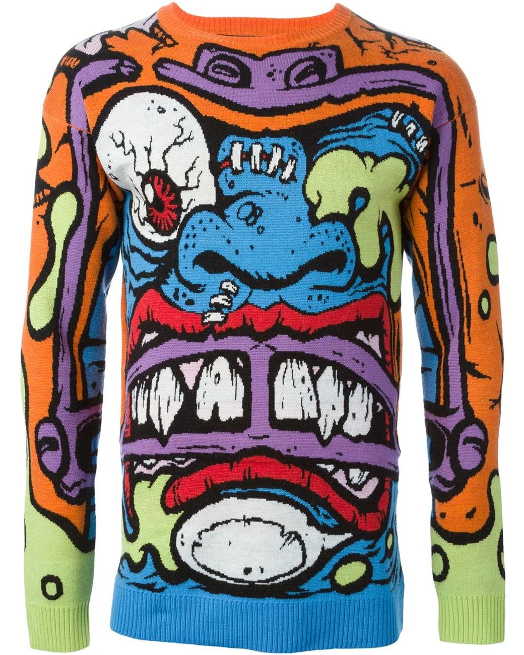 Jeremy Scott Monster Face Sweater for Men | Lyst