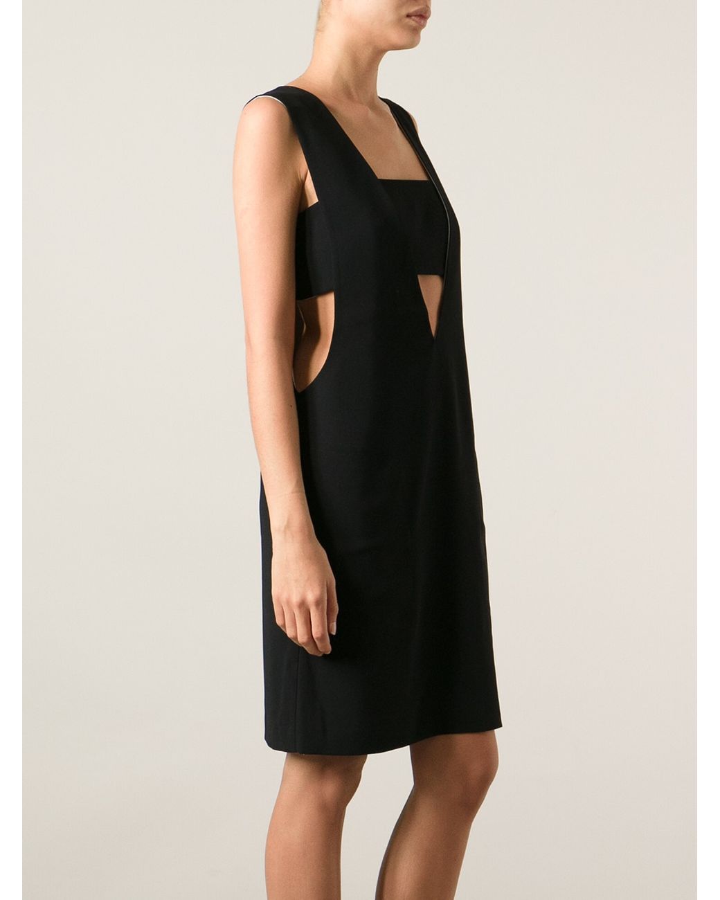 T by alexander store wang black dress