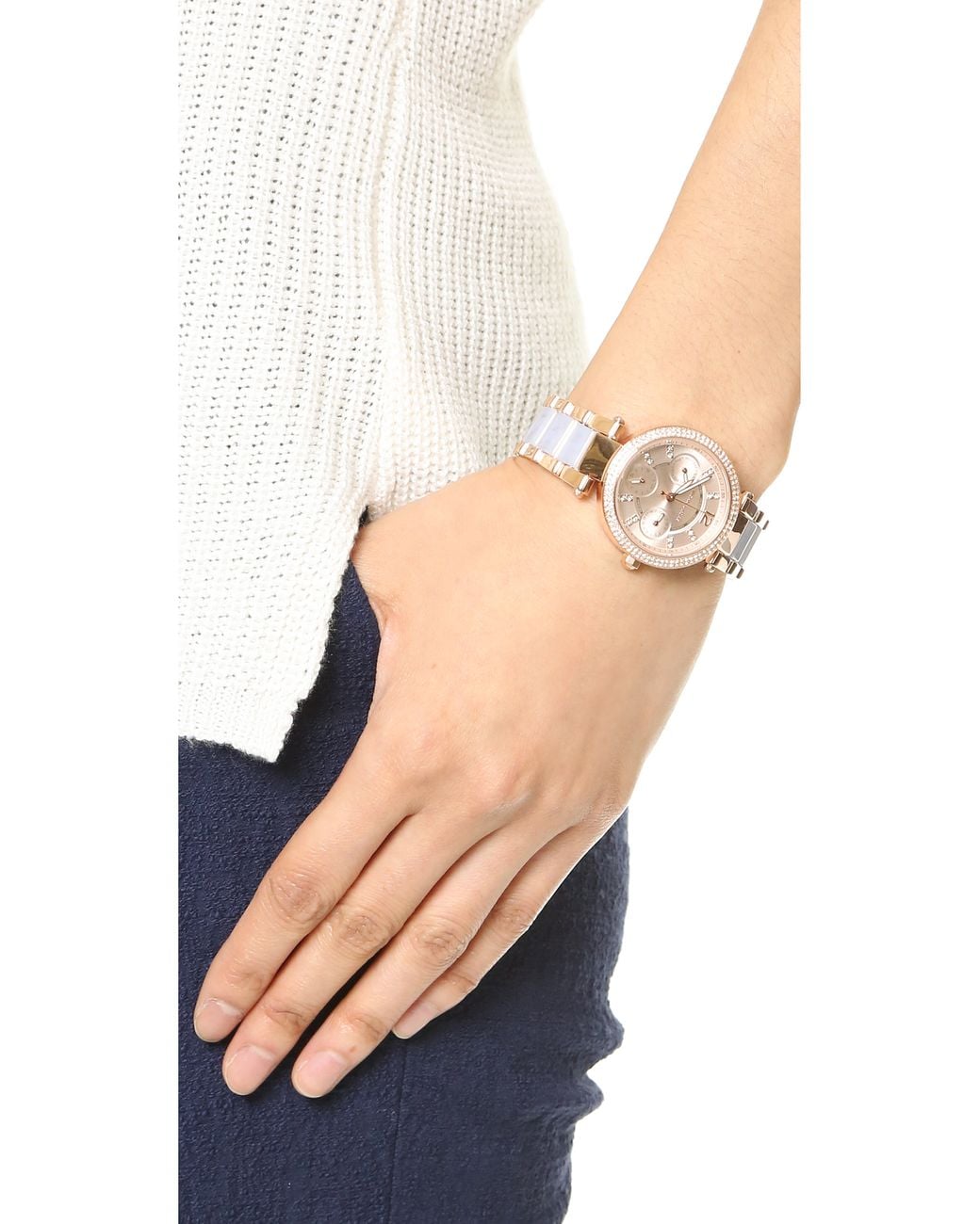 Michael Kors Mini Parker Watch in Rose 