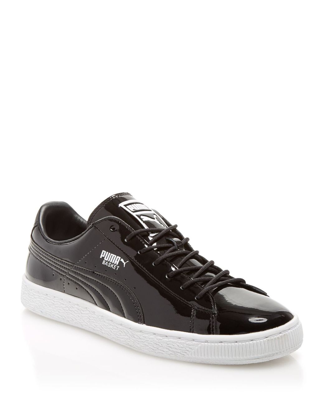 PUMA Basket Patent Leather Sneakers for Men |