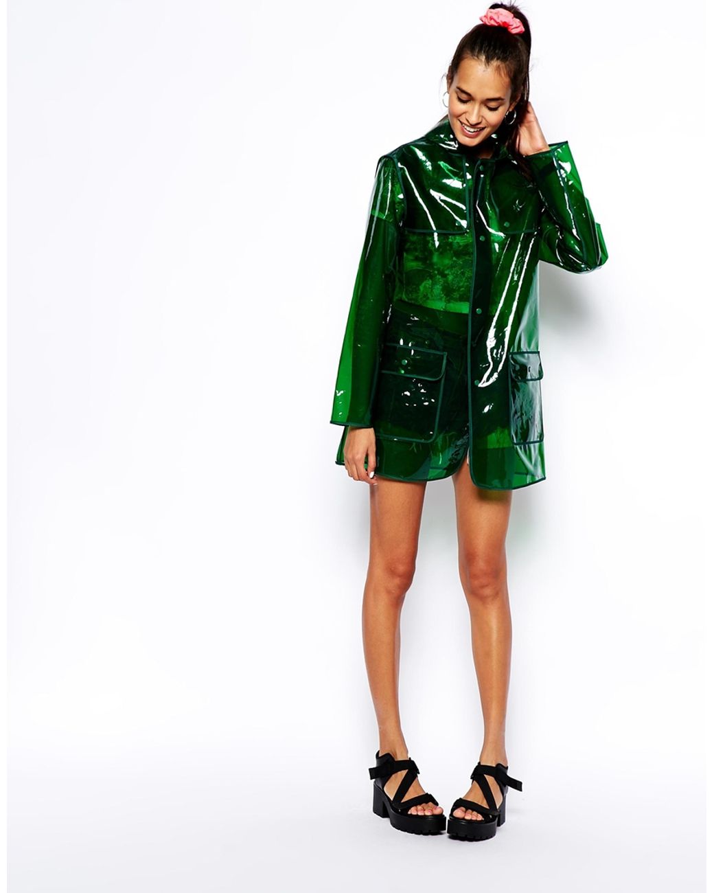 Asos rain mac 2025