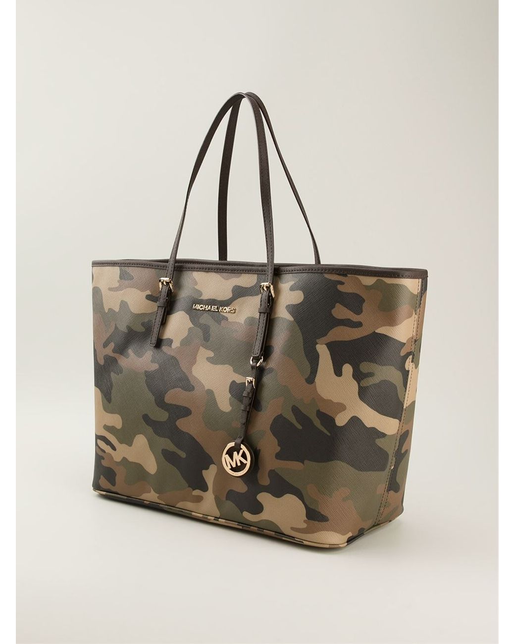 Michael kors camouflage tote deals