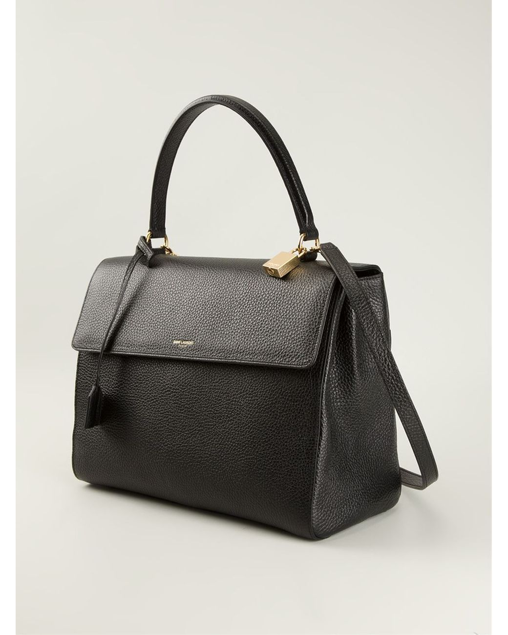Saint Laurent moujik Tote in Black Lyst