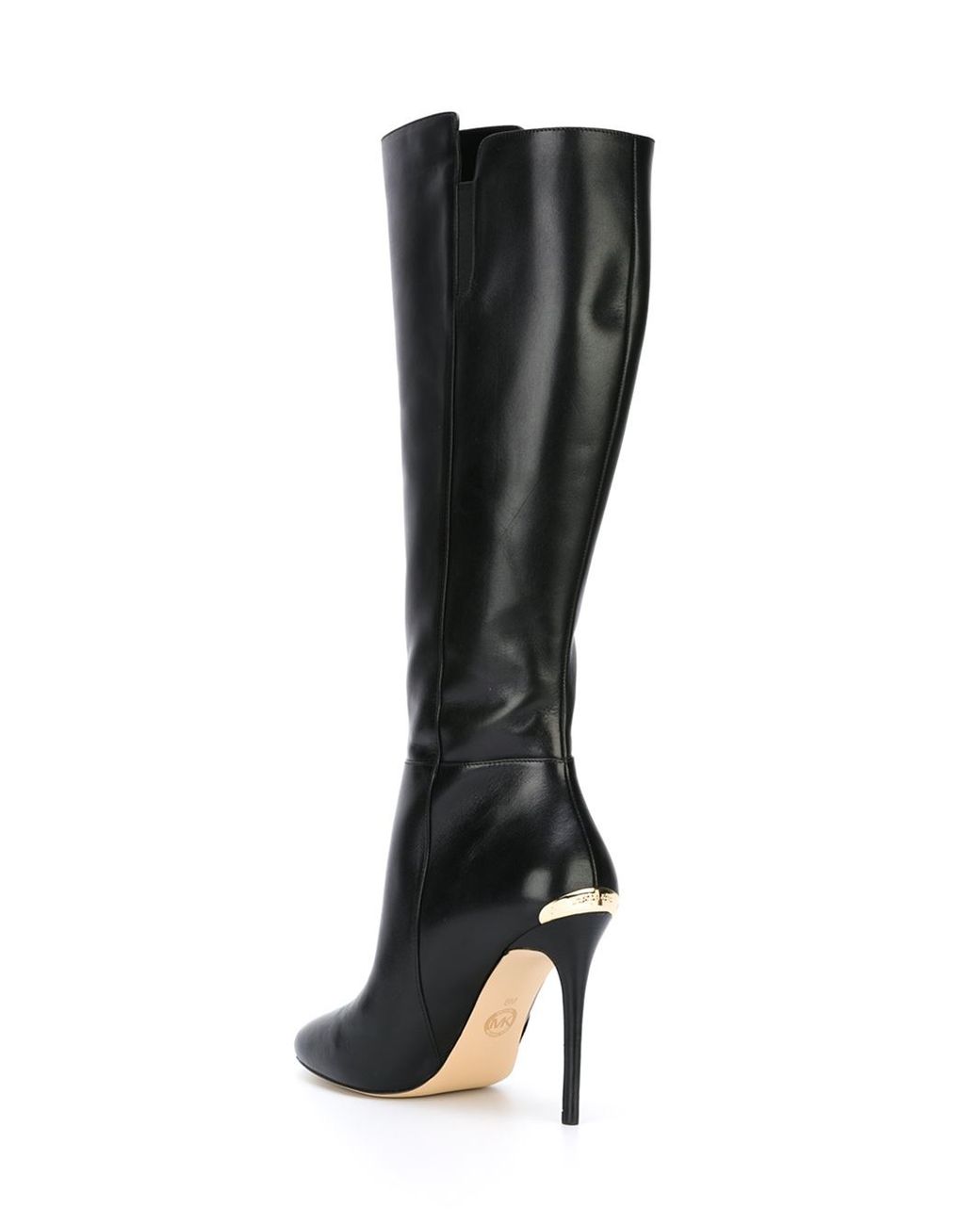 MICHAEL Michael Kors Knee-High Stiletto Boots in Black | Lyst
