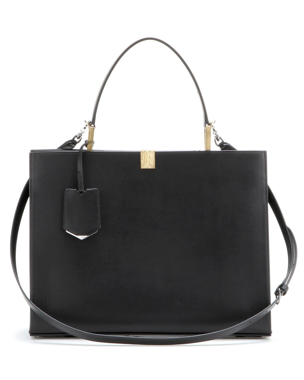 Balenciaga Le Dix Cabas Leather Tote in Black | Lyst