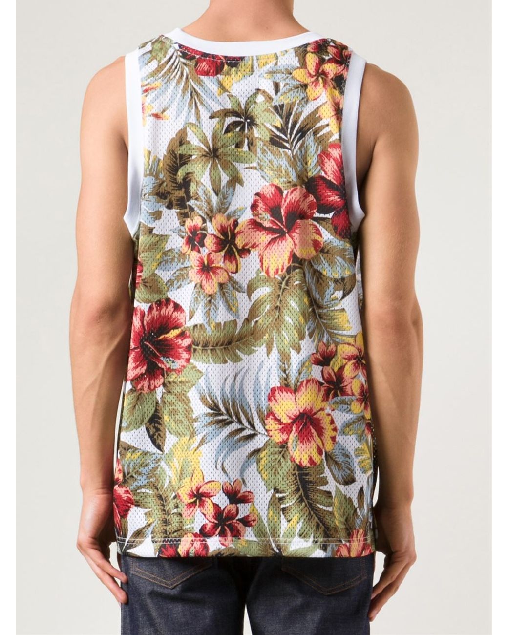 STUSSY SU24】Stussy Cotton Big Mesh Tank Stussy メッシュ編みタンク