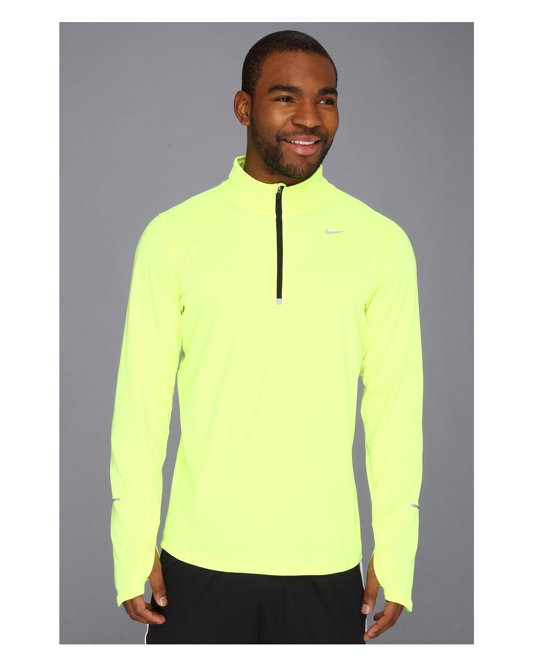 Nike Element Half-Zip in Yellow for Men | Lyst