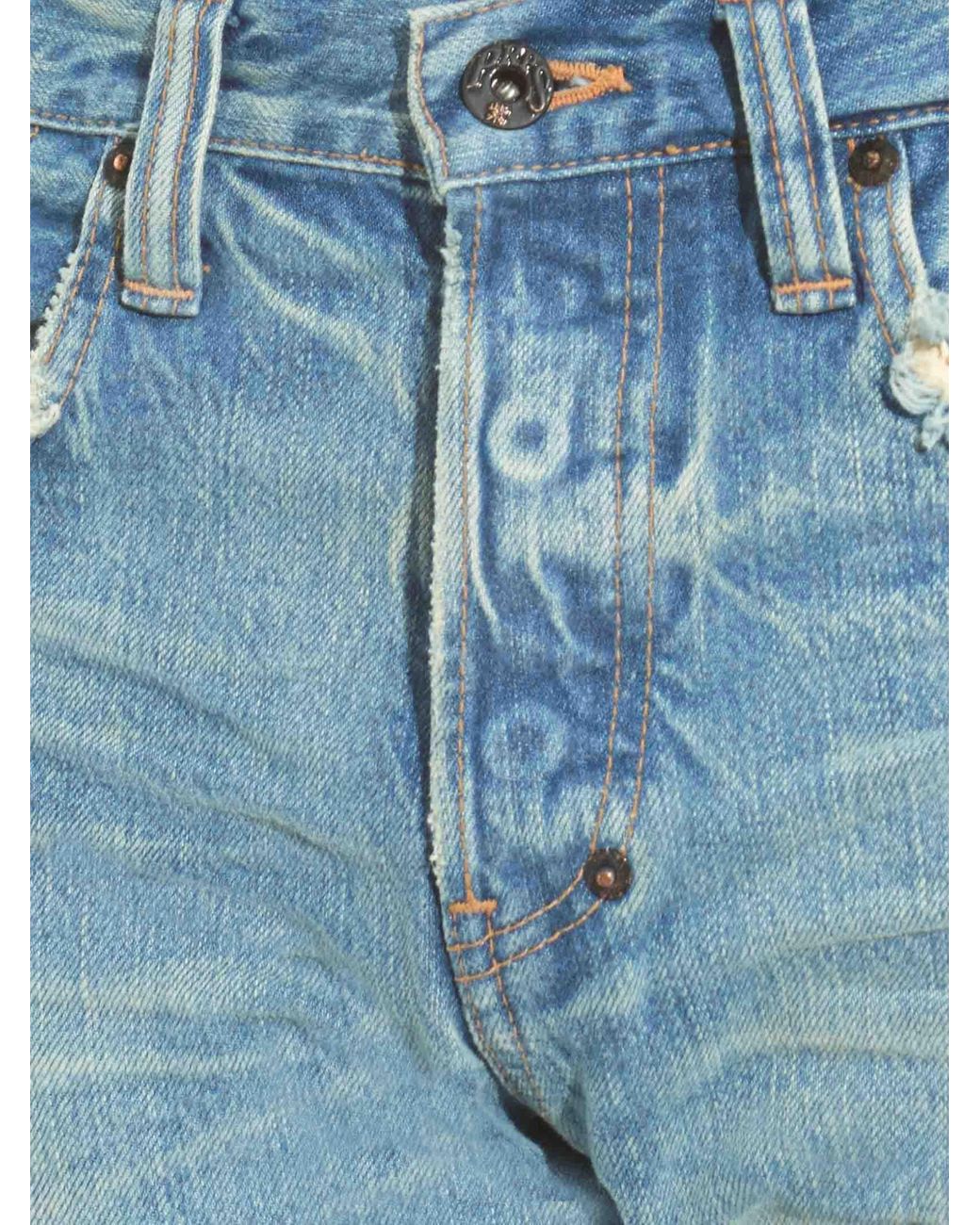 PRPS Denim Fury-fit Ripped Light-wash 