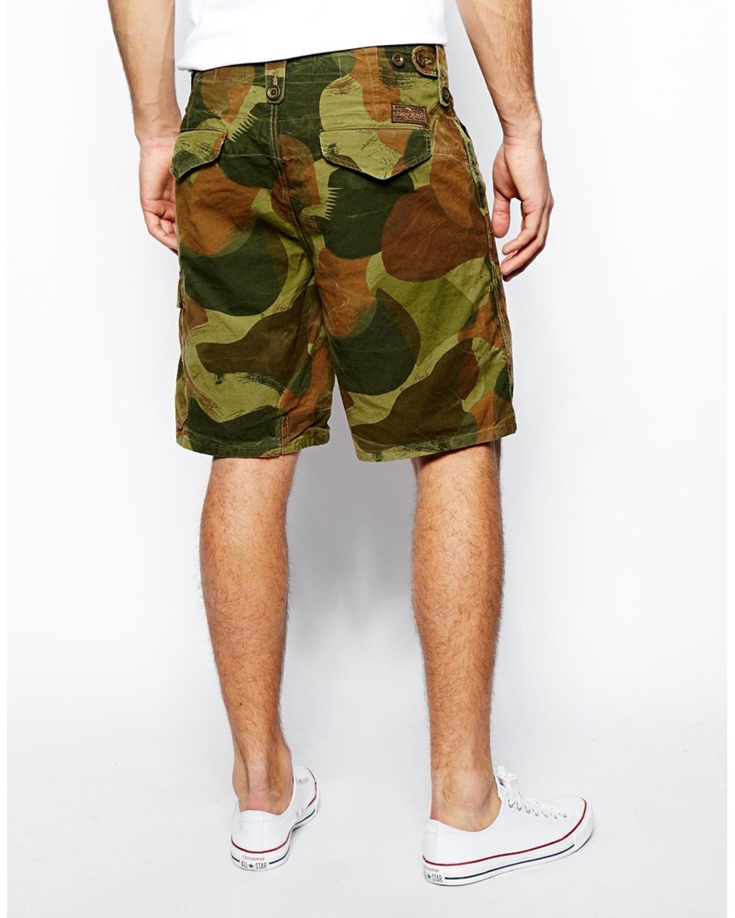 Polo Ralph Lauren Camo Shorts in Green 