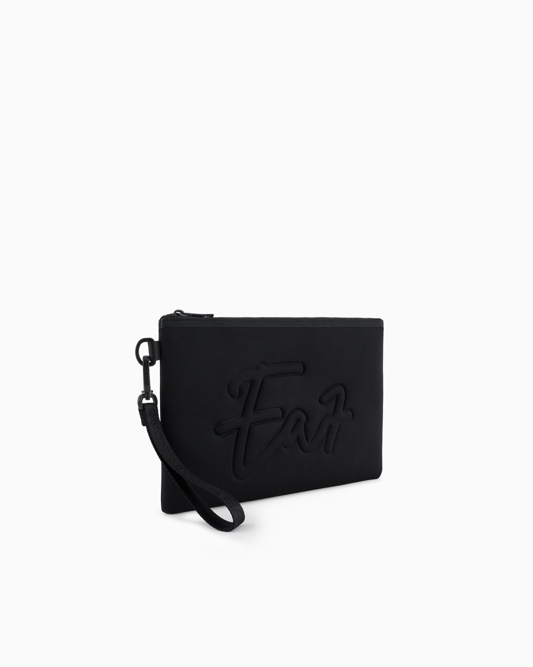 EA7 Black Neoprene Pouch