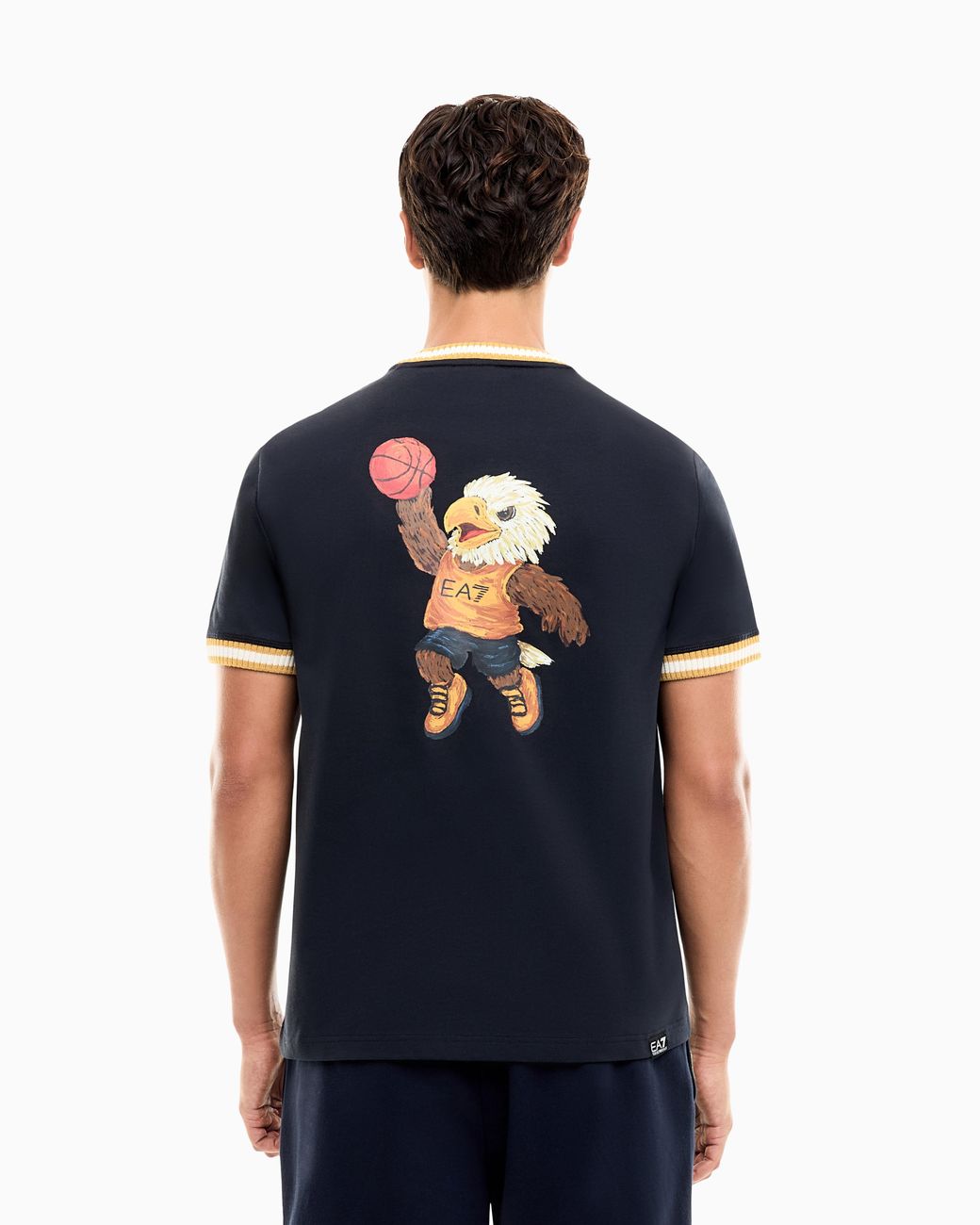 EA7 Blue T-Shirt Graphic Series Regular Fit for men