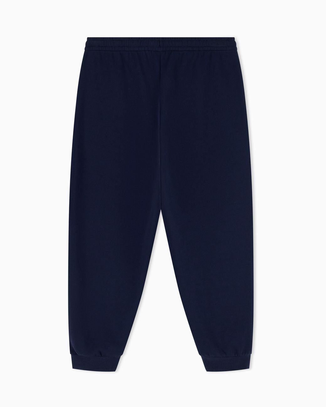 EA7 Blue Jersey Trousers Logo Series for men