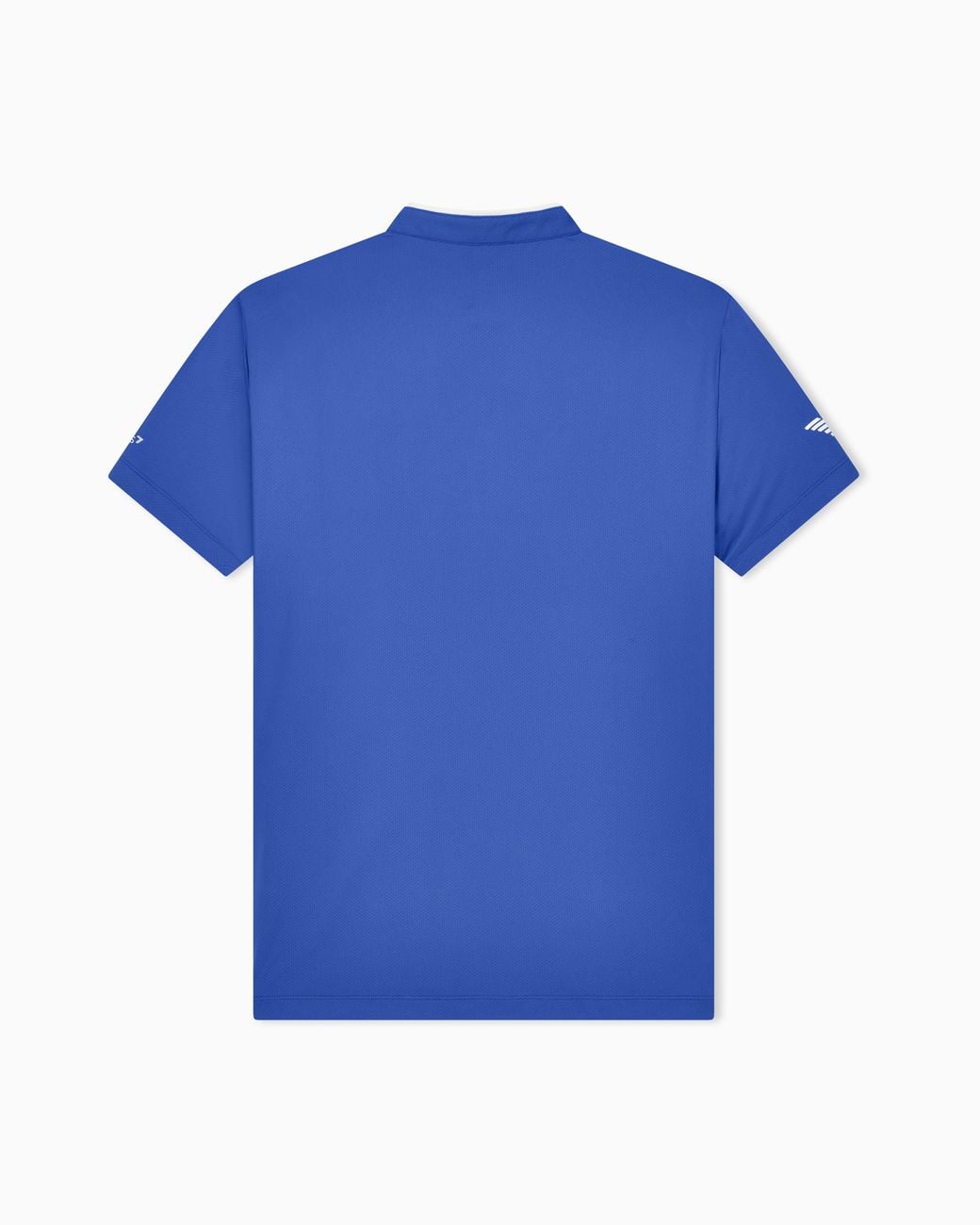 EA7 Blue Ventus7 Polo With Henley Collar Tennis Pro for men