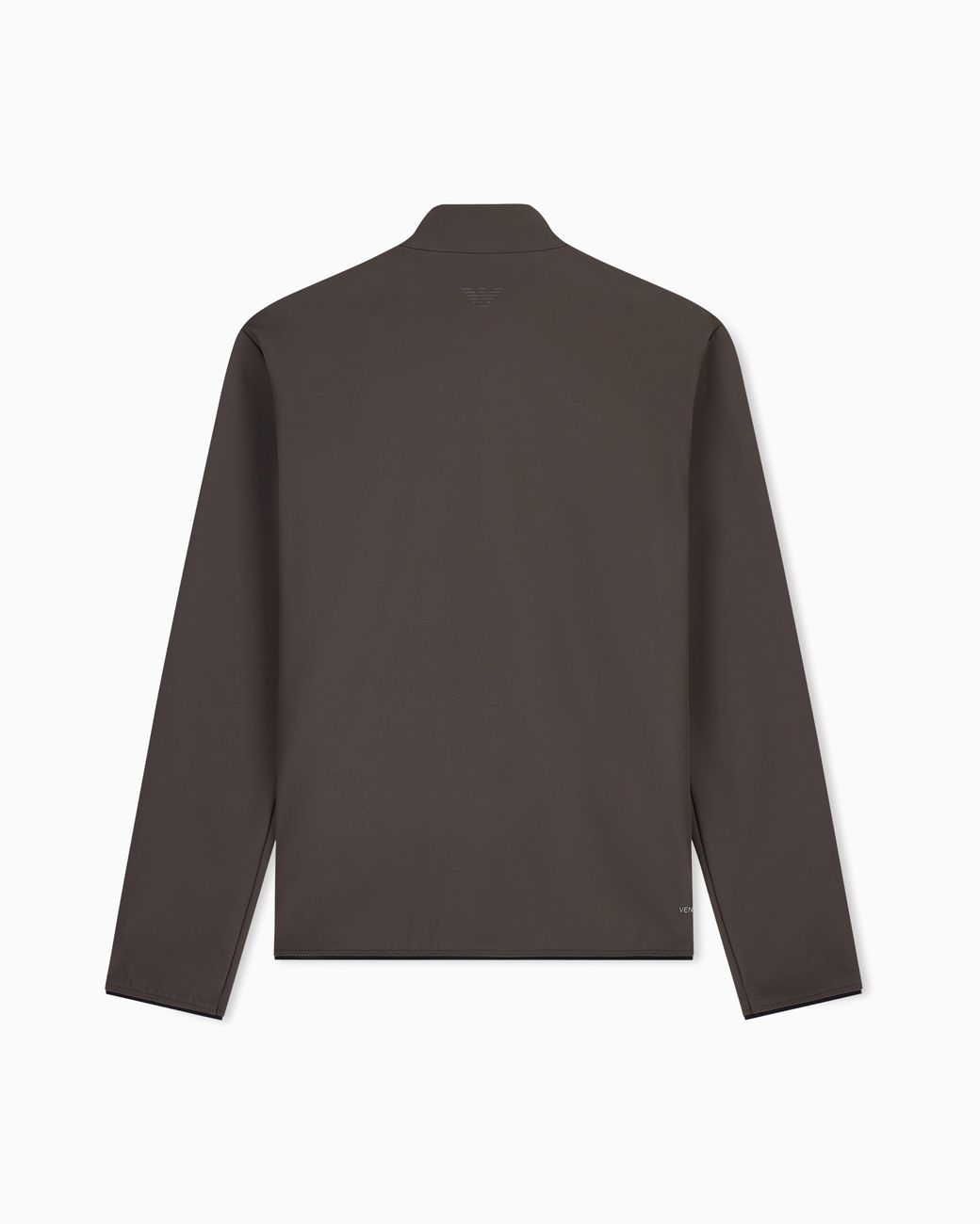 EA7 Brown Sweatshirt Golf Pro Regular Fit Technical With Rib Details for men