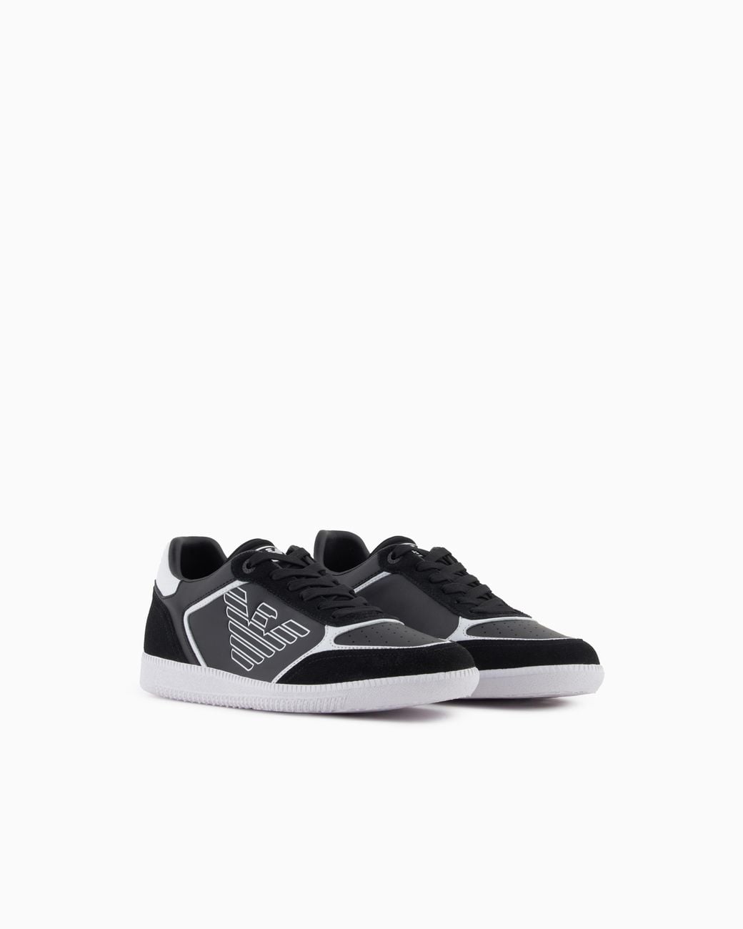 EA7 White High-Top Sneaker