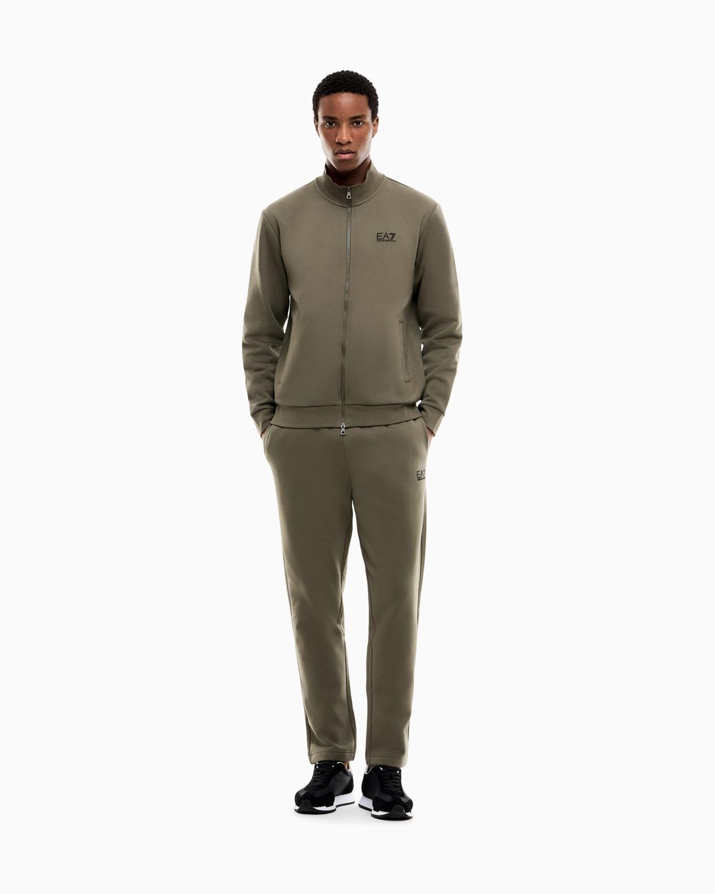 EA7 Green Tracksuit Core Identity Regular Fit for men
